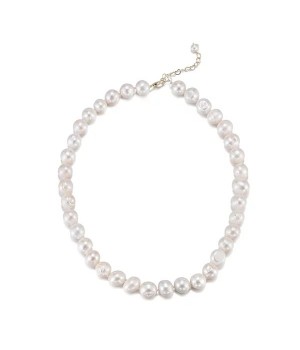 Natural Pearl Thick Set Necklace